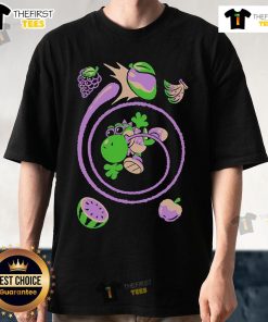 Premium Tropical Snack T-Shirt featuring vibrant graphics and a relaxed fit, perfect for summer beach outings and casual wear.