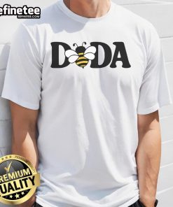 Pretty Dada Bee Cute Beekeeping T-Shirt featuring a playful bee graphic, perfect for bee lovers and beekeeping enthusiasts.