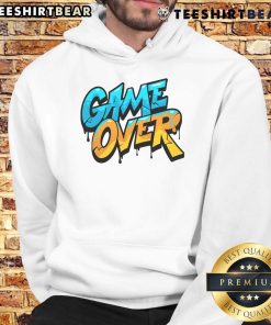Stylish Pretty Game Over Gamer Hoodie in vibrant colors, perfect for gaming enthusiasts and cozy casual wear.