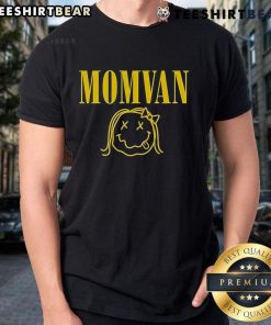 Pretty Momvan Nirvana T-Shirt featuring a stylish design, perfect for music lovers and casual wear enthusiasts.