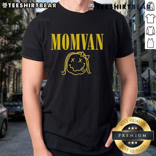 Pretty Momvan Nirvana T-Shirt featuring a stylish design, perfect for music lovers and casual wear enthusiasts.