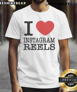 Pretty Tamir Omari I Love Instagram Reels T-Shirt featuring a stylish design for social media enthusiasts.