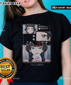 Pretty The Apothecary Diaries Maomao Poison Ladies Tee featuring a stylish design and vibrant colors for fans.