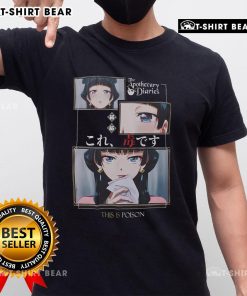 Alt Text: Pretty The Apothecary Diaries Maomao Poison T-Shirt featuring vibrant design and stylish fit for anime fans.