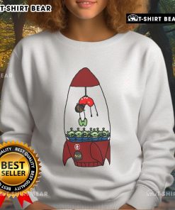 Pretty The Klaw Toy Story aliens sweatshirt featuring colorful alien designs for fans of Pixar and stylish comfort.