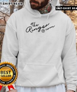 Alt Text: Stylish Pretty The Ringer Dot Com Hoodie featuring a trendy design, perfect for casual wear and fashion enthusiasts.