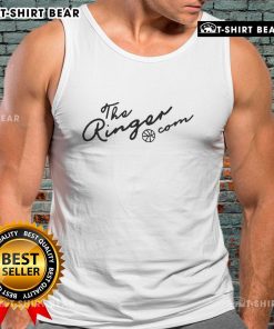 Stylish Pretty The Ringer Dot Com Tank Top in vibrant colors, perfect for casual outfits and summer fashion.