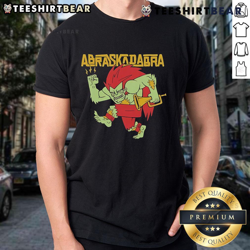 Top Abraskadabra Blanka T Shirt Top Abraskadabra Blanka T-Shirt featuring a vibrant graphic design, perfect for casual wear and fan merchandise.