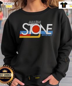 Alt Text: Top Allen Stone Mystery Sweatshirt featuring a stylish design and comfortable fit for casual wear.
