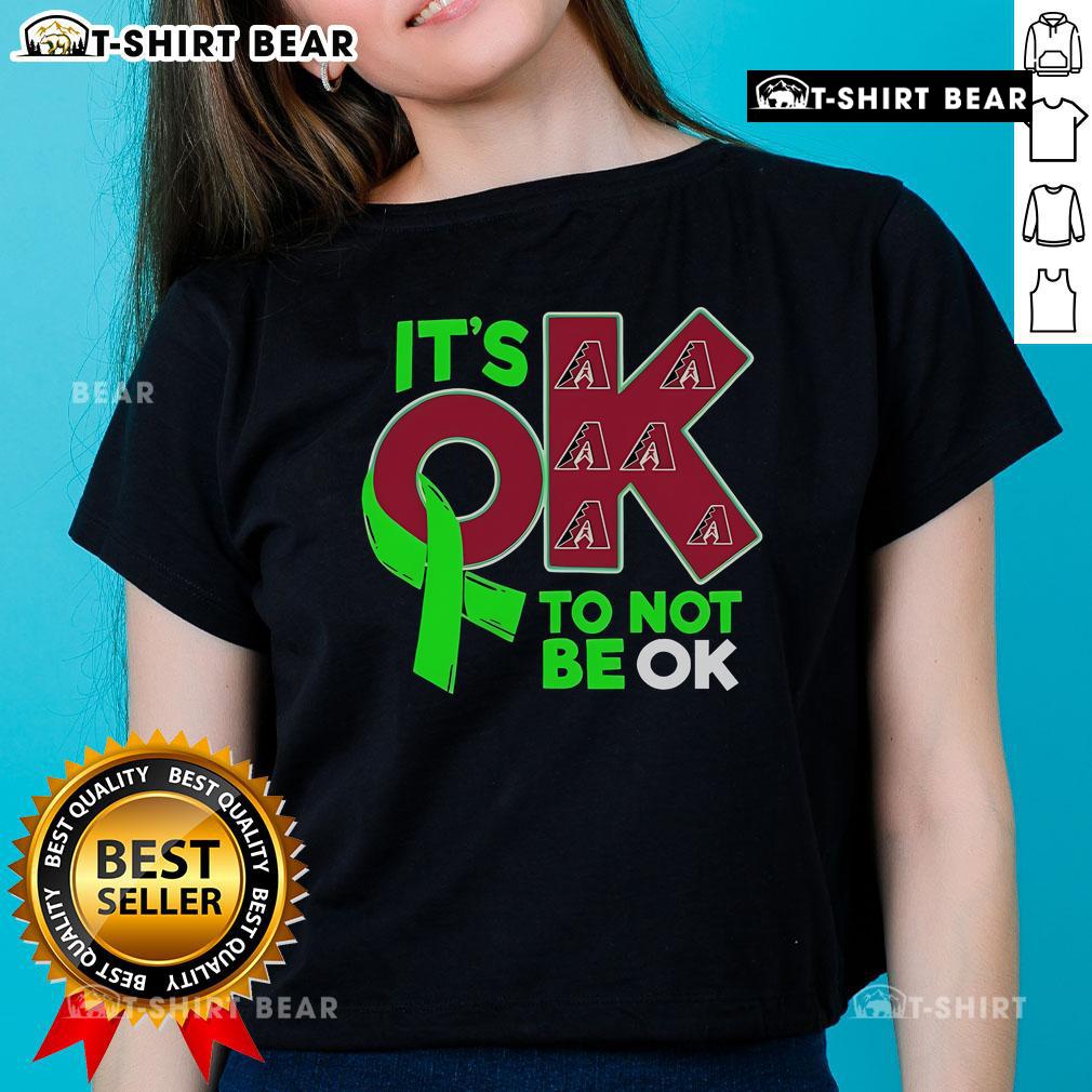 Top Arizona Diamondbacks It'S Ok To Not Be Ok Ladies Tee Top Arizona Diamondbacks 'It's Ok To Not Be Ok' ladies tee, perfect for fans showcasing team spirit and comfort.