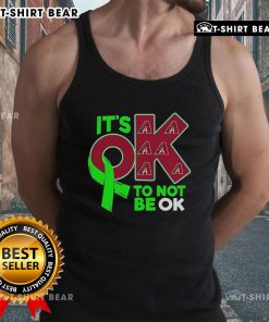 Top Arizona Diamondbacks 'It's OK to Not Be OK' tank top featuring team colors and logo for fans and casual wear.