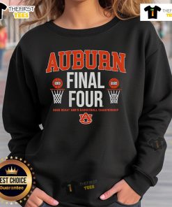 Top Auburn Basketball All-Time Final Fours sweatshirt featuring team colors and logo for passionate fans.