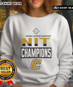 Chattanooga Mocs Fanaticity 2025 NIT Champions sweatshirt showcasing team pride and tournament victory spirit.