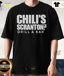 Top Chili's Scranton PA Grill and Bar Branch T-shirt featuring vibrant logo and stylish design, perfect for fans.
