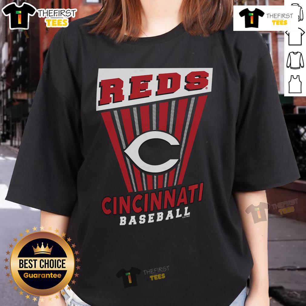Top Cincinnati Reds Baseball Starter Ladies Tee Top Cincinnati Reds Baseball Starter Ladies Tee featuring team logo and stylish design for passionate fans.
