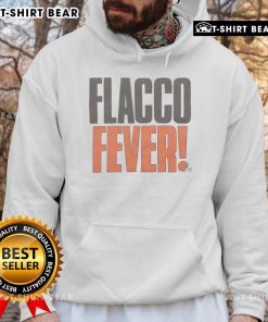 Alt Text: Top Cleveland Browns Flacco Fever Hoodie featuring team colors and logo, perfect for fans supporting Joe Flacco.