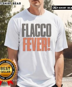 Top Cleveland Browns Flacco Fever T-Shirt featuring bold graphics for fans celebrating the team's spirit and quarterback Flacco.