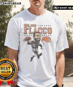 Top Cleveland Browns Joe Flacco T-Shirt featuring bold team colors and logo, perfect for fans and game day attire.