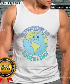 Alt Text: Stylish Earth Day tank top design promoting environmental awareness with vibrant graphics and eco-friendly message.