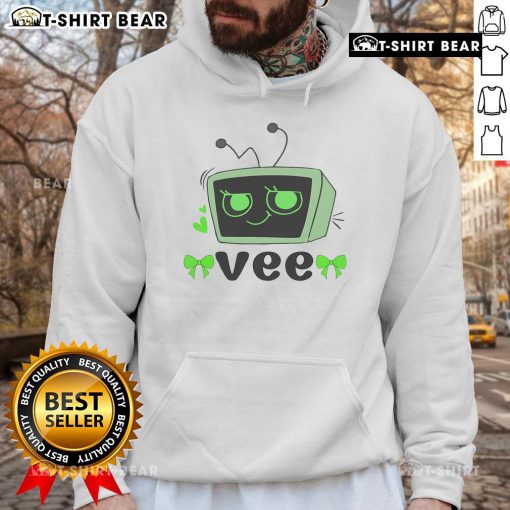 Top Dandy's World Vee Hoodie in vibrant colors, showcasing a stylish design perfect for casual wear.
