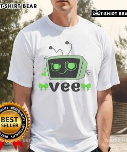 Top Dandy's World Vee T-Shirt featuring a vibrant design and comfortable fit for casual wear, perfect for fashion enthusiasts.