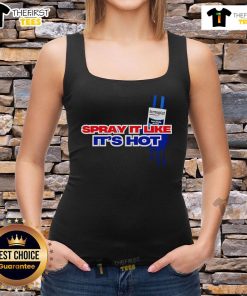 Top Dermowear Spray It Like It's Hot Tank Top featuring a stylish design and vibrant colors for a trendy summer look.