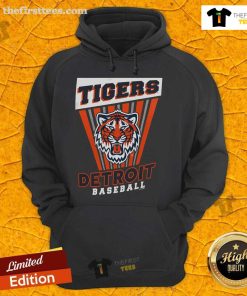 Top Detroit Tigers baseball starter hoodie featuring team colors and logo, perfect for fans and casual wear.