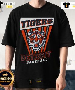 Alt Text: Top Detroit Tigers Baseball Starter T-Shirt featuring team logo and vibrant colors, perfect for fans and casual wear.