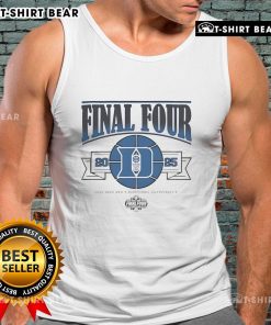 Top Duke Blue Devils Final Four Championship 2025 men's basketball tank top showcasing team pride and style.