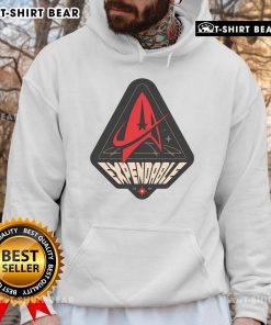 Top Expendable 1966 Life of a Redshirt hoodie featuring a retro design and vibrant colors for fans of classic sci-fi.