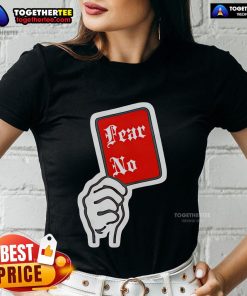 Top Fear No Handle Ladies Tee in vibrant colors, perfect for stylish, confident women who embrace their fears.