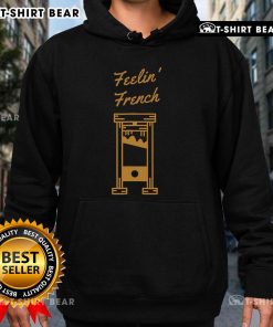 Top Feeling French Vintage Guillotine Hoodie in black, featuring a unique graphic design for stylish, edgy fashion.