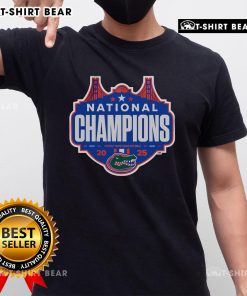 Alt Text: Top Florida Basketball 2025 NCAA Champions logo T-Shirt featuring vibrant design and team colors.