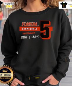 Top Florida Basketball Will Richard 5 sweatshirt featuring vibrant colors and stylish design, perfect for fans.
