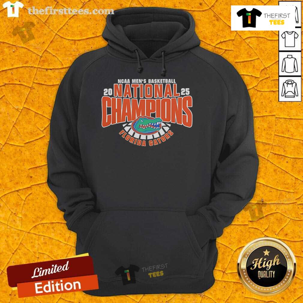 Top Florida Gators Fanaticity 2025 NCAA Men's Basketball National Champions Hoodie Alt Text: Florida Gators Fanaticity 2025 NCAA Men's Basketball National Champions hoodie in vibrant orange and blue colors.
