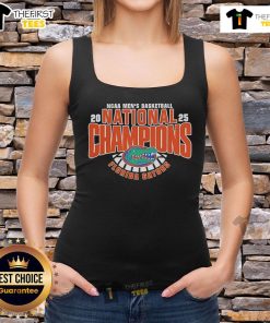 2025 NCAA Men's Basketball National Champions tank top for Florida Gators fans, showcasing team pride and sporty style.