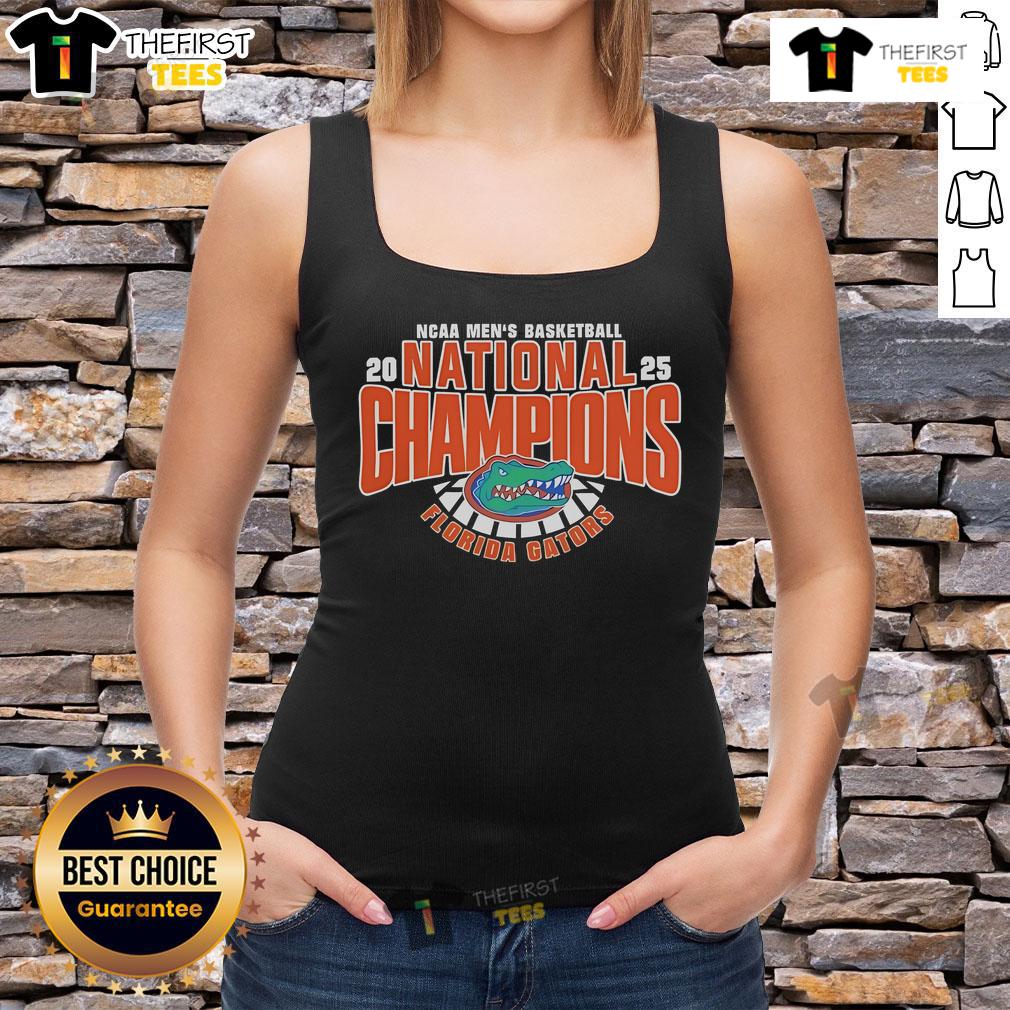 Top Florida Gators Fanaticity 2025 NCAA Men's Basketball National Champions Tank Top 2025 NCAA Men's Basketball National Champions tank top for Florida Gators fans, showcasing team pride and sporty style.