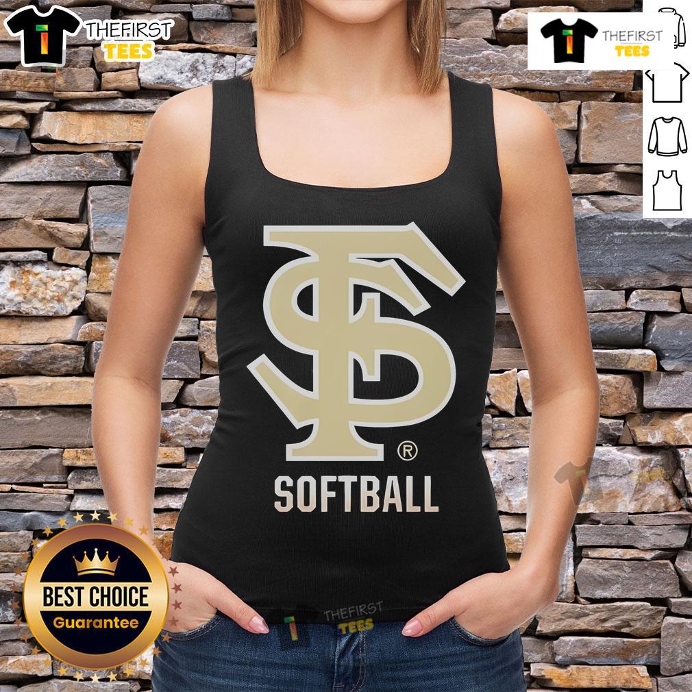 Top Florida State Seminoles Softball Logo Tank Top Top Florida State Seminoles Softball Logo Tank Top featuring vibrant team colors and iconic Seminoles logo design.