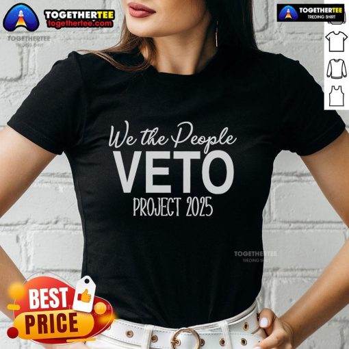Top Hands Off We The People Veto Project 2025 Ladies Tee featuring bold design and comfortable fit for everyday wear.