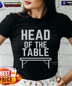 Top Head of the Table Ladies Tee featuring a stylish design perfect for casual wear and family gatherings.