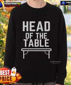 Stylish Top Head of the Table sweatshirt featuring a bold design, perfect for casual wear and fans of the series.