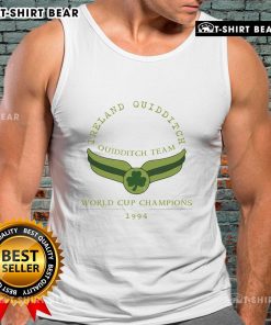 Top Ireland Quidditch 1994 World Champs tank top featuring vibrant design and team colors for fans and collectors.