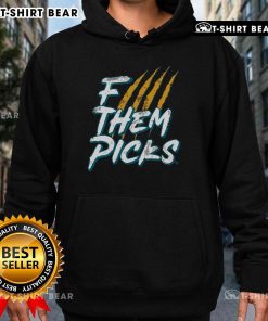Stylish Top Jacksonville F Them Picks Hoodie in black, perfect for casual wear and showing team spirit.