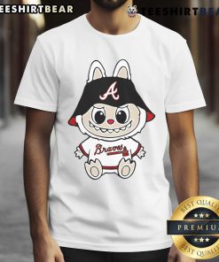 Top Labubu Atlanta Braves T-Shirt featuring vibrant team colors and logo, perfect for dedicated Braves fans.