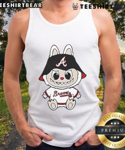 Top Labubu Atlanta Braves tank top featuring team colors and logo, perfect for game day and casual wear.