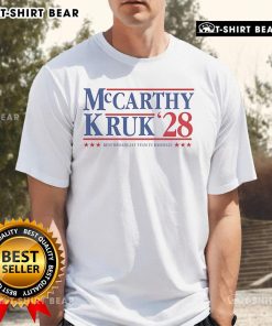 Top Mccarthy Kruk 28 Best Broadcast Team Baseball T-Shirt featuring vibrant graphics and comfortable fit for fans.