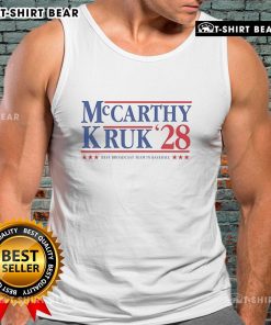 Top McCarthy Kruk 28 best broadcast team baseball tank top featuring vibrant graphics and comfortable fit for fans.