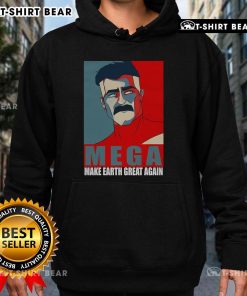 Top Mega Make Earth Great Again Invincible Hoodie in vibrant colors, perfect for eco-conscious fashion lovers.