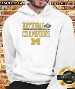 Cozy Top Michigan Wolverines 2025 NCAA Men's Gymnastics hoodie in maize and blue, perfect for fans and athletes alike.