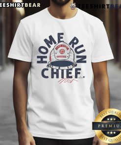 Top Mike Trout Home Run Chief T-Shirt featuring vibrant graphics and a comfortable fit for baseball fans.